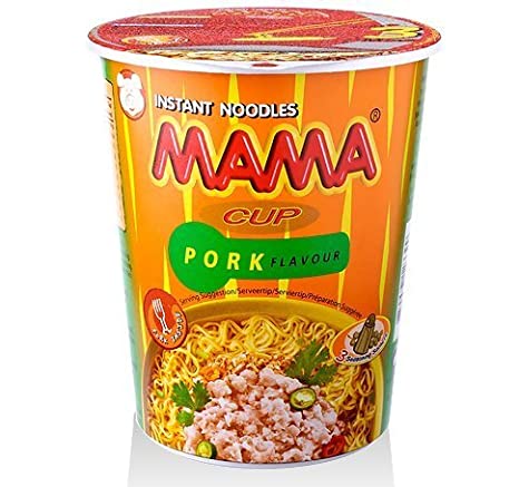 mama pork flav cup noodles 70g