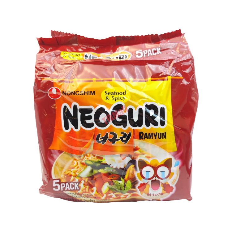 Nongshim Neoguri Ramyun Seafood & Spicy 120g (Pack