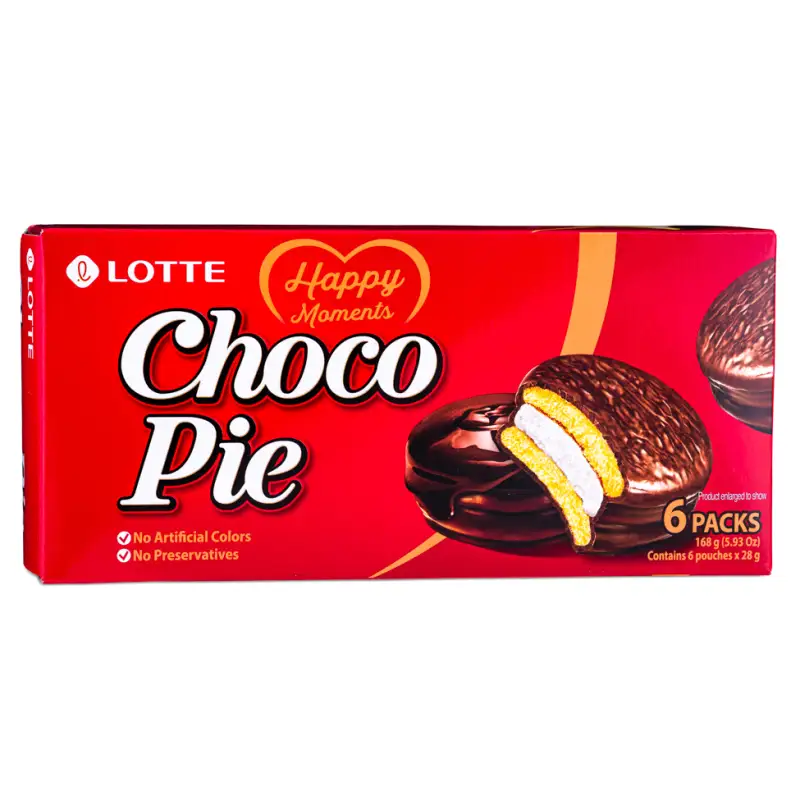 LOTTE Choco Pie 6pcs168g