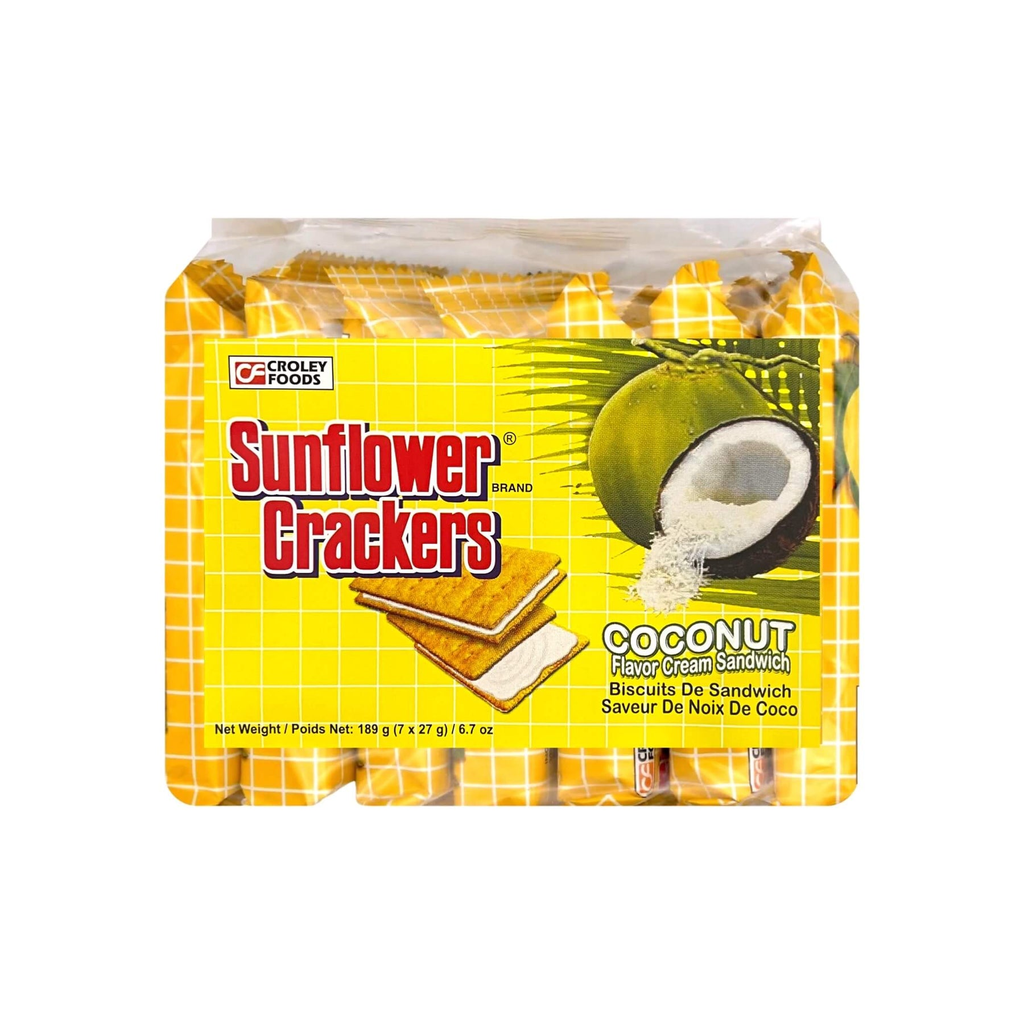 Croley Foods Sunflower Crackers Cream Sandwich Coc