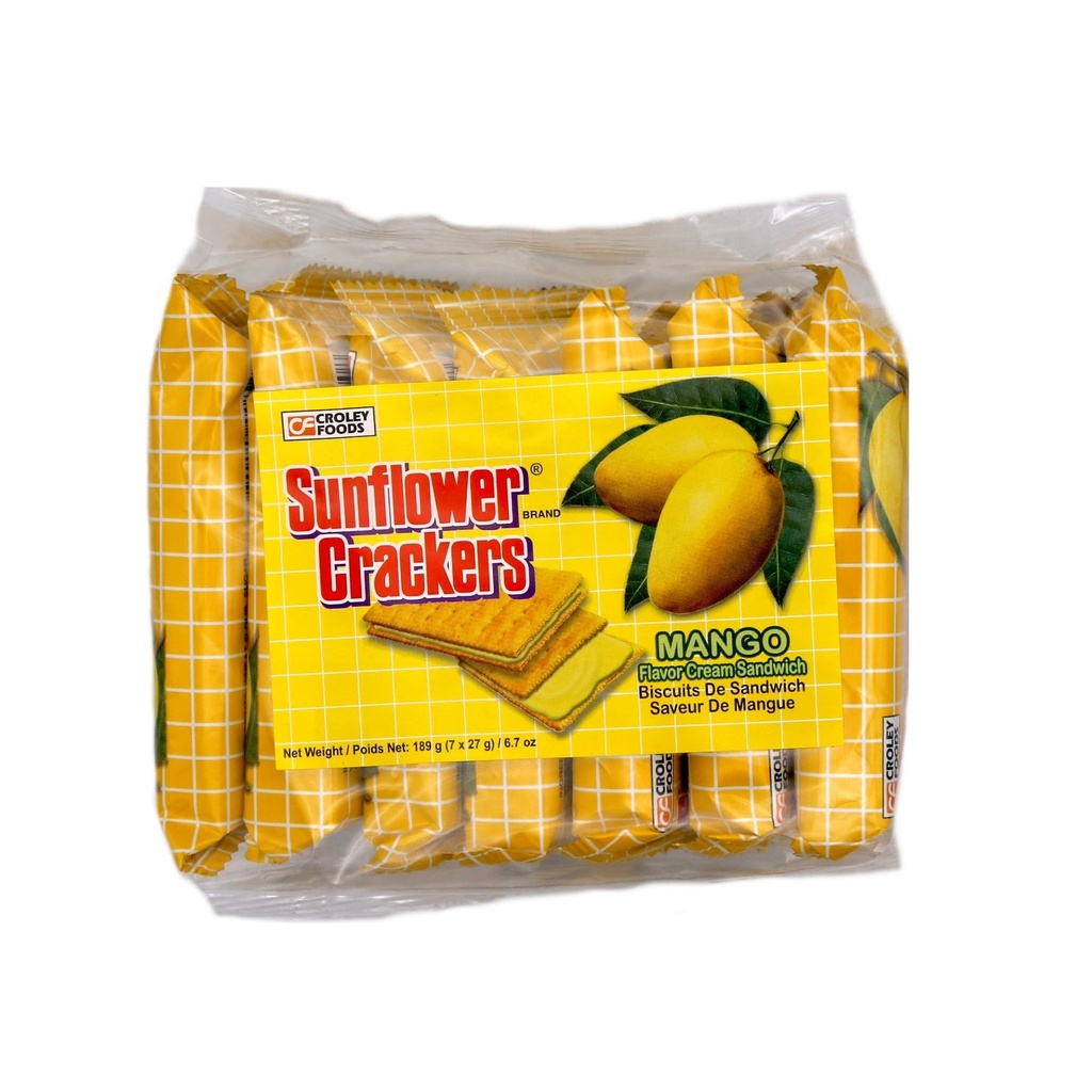 Croley Foods Sunflower Crackers Cream Sandwich Man