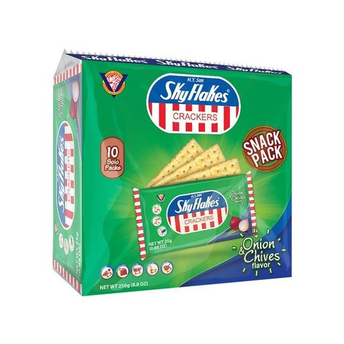 M.Y. San Sky Flakes Crackers Onion Chives Flavour 