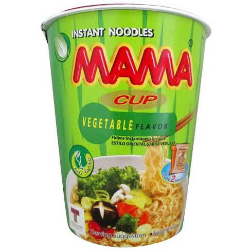 Mama Brand Instant Cup Noodles Vegetable Flavour 7