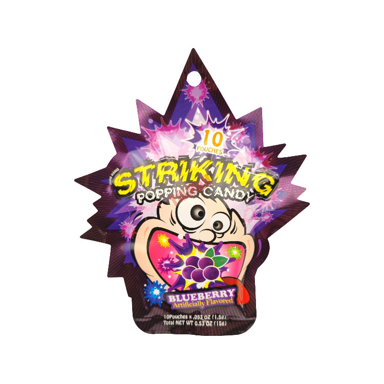 Striking Popping blueberry Flavour Candy 15g