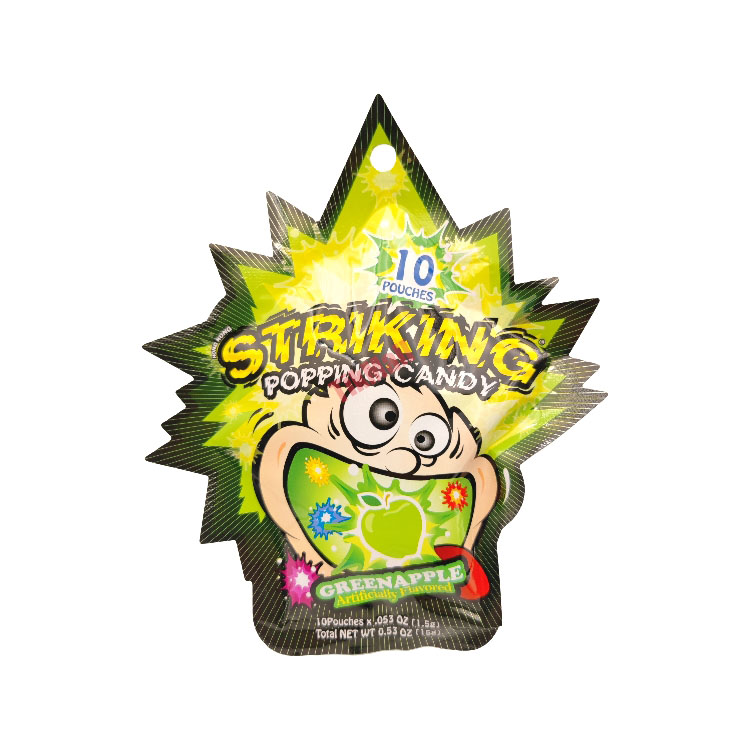 Striking Popping green apple Flavour Candy 15g