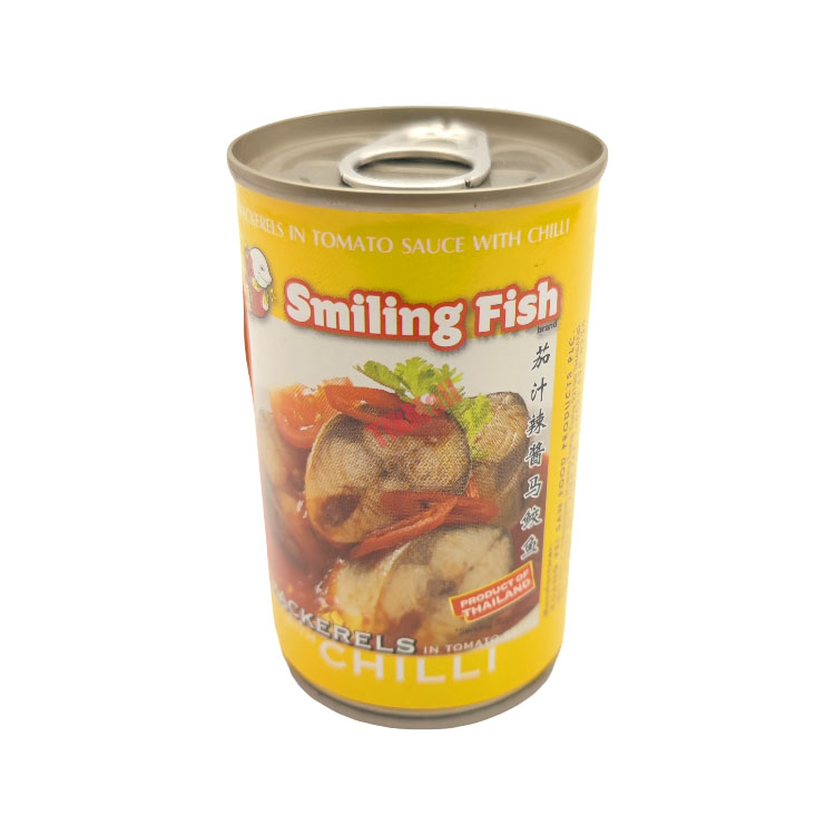 SMILING FISH  Mackerel In Tomoto Chilli Sauce155g