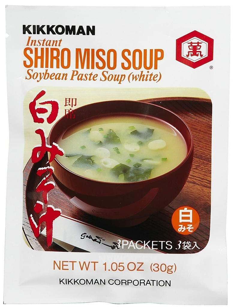 KIKKOMAN Shiro white Miso Soup 30g 
