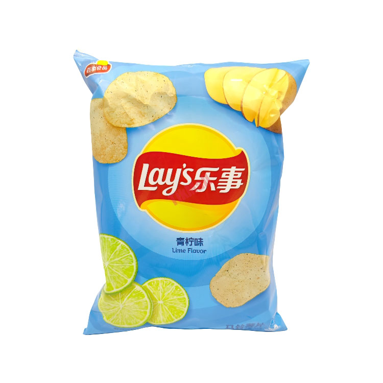 LS Potato Crisps lime 70g