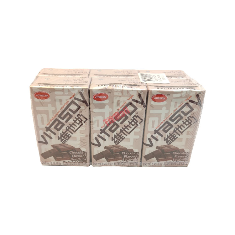 VITASOY Chocolate Flavour Soy Bean Drink 6*250ml