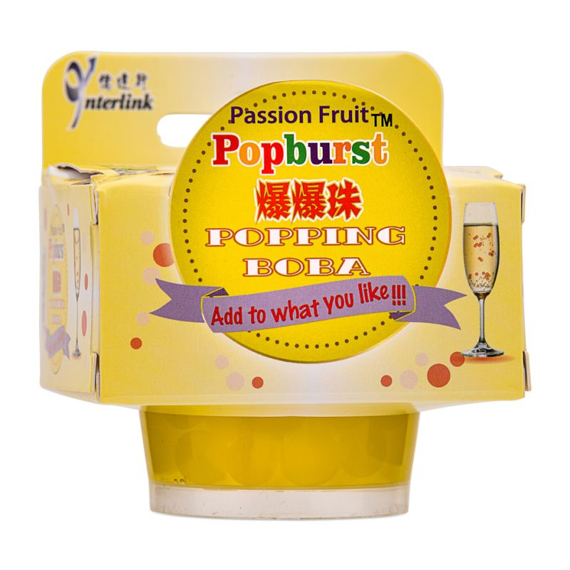 YJW Popping Boba-Passion Fruit 130g