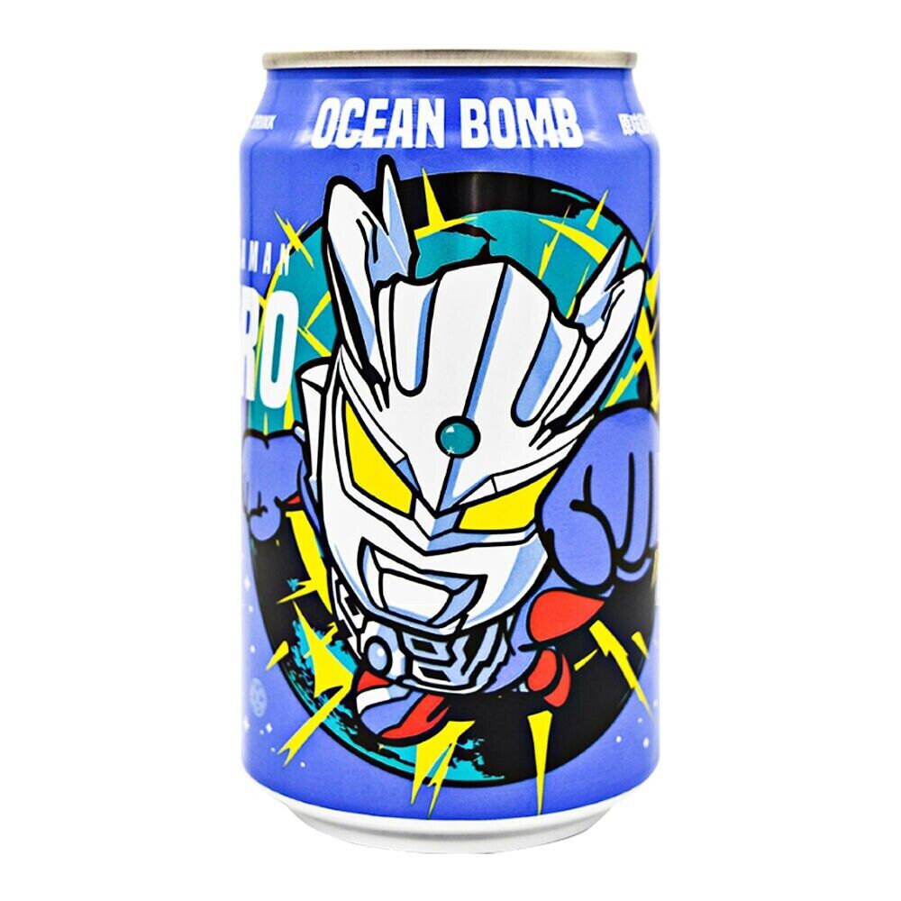 Ocean Bomb & Ultraman Yogurt Drink 320ml
