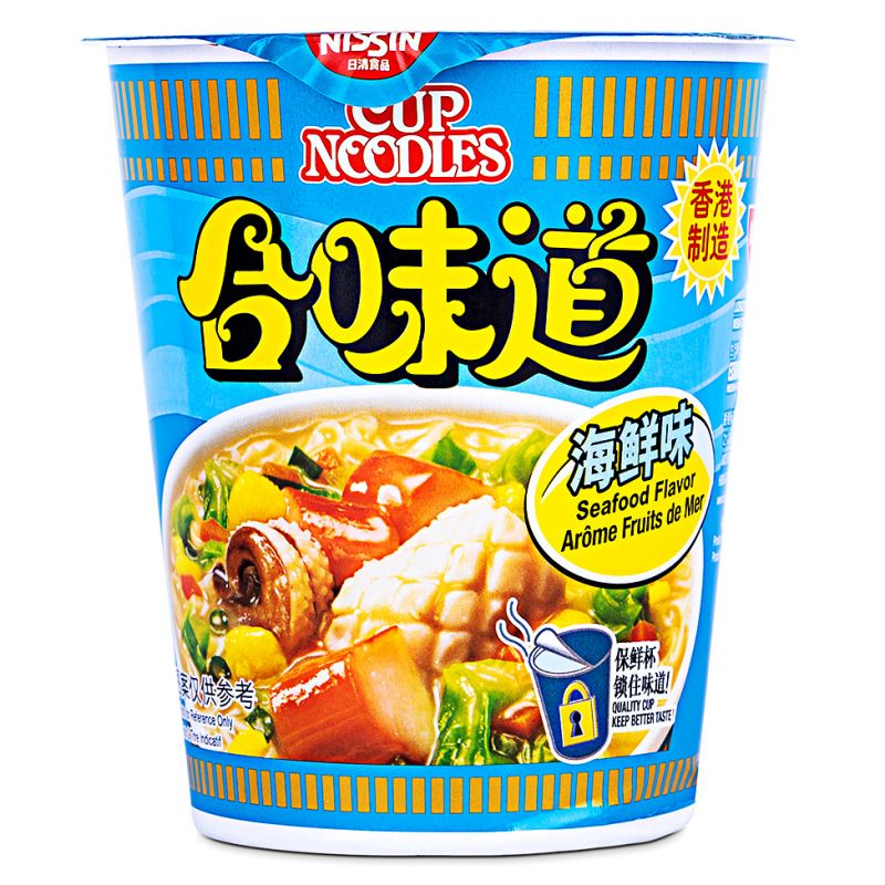 Nissin Cup Noodle Seafood Flav 72g