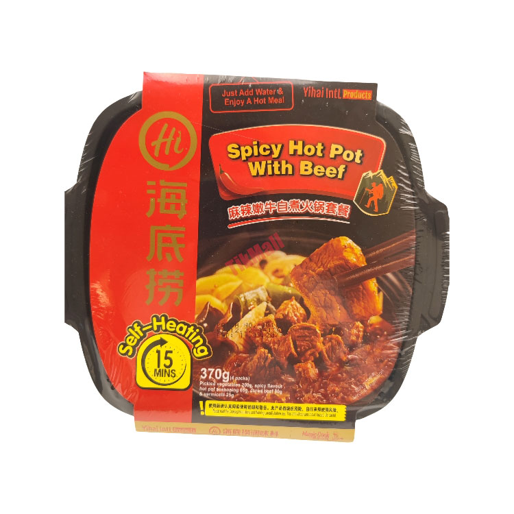 HDL Self-heating Beef Hot Pot-spicy Flavour 370g