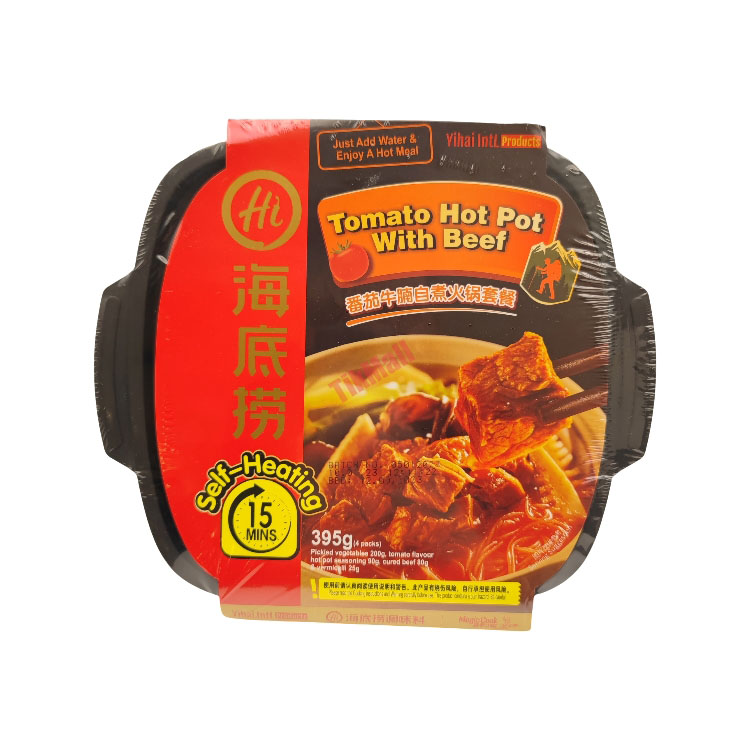 HDL Self-heating Beef Hotpot-tomato Flavour 395g