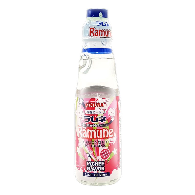 RAMUNE日本弹珠汽水荔枝味200ml