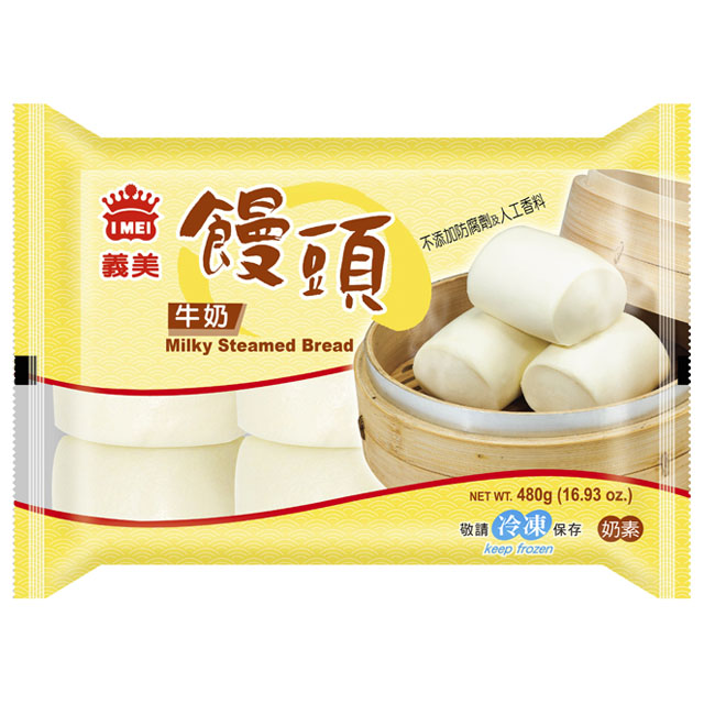 I-MEI Milky Steamed Bread 480g