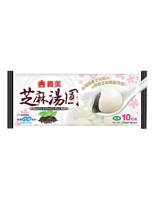 義美芝麻汤圆200g