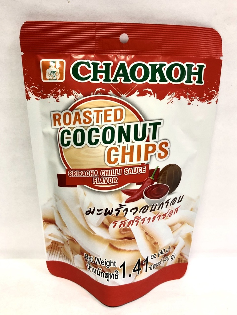 Roasted Coconut Chips Spicy Flavor