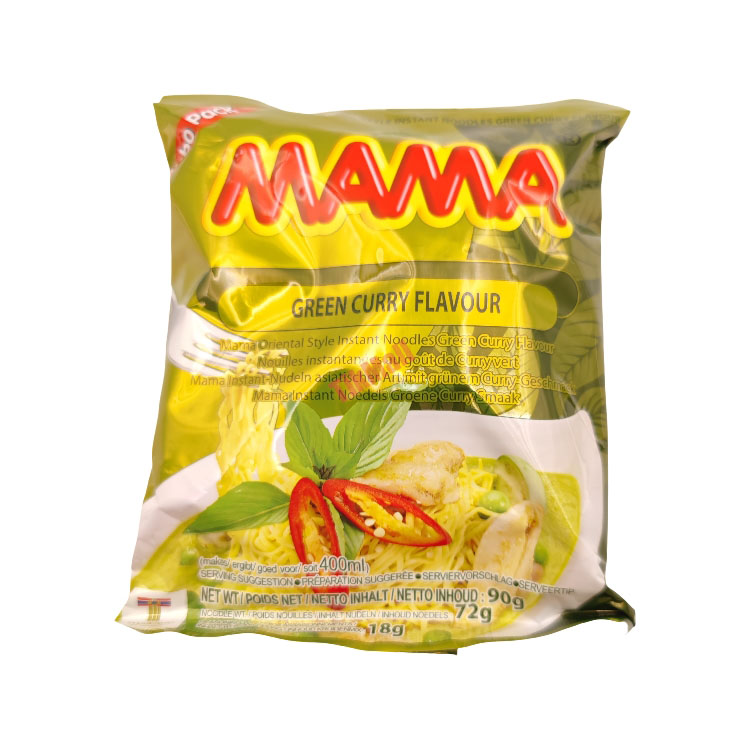 MAMA绿咖喱面90g