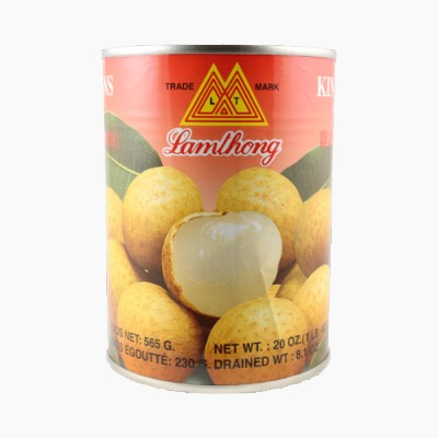 lamthong king Longan In heavy Syrup 565g