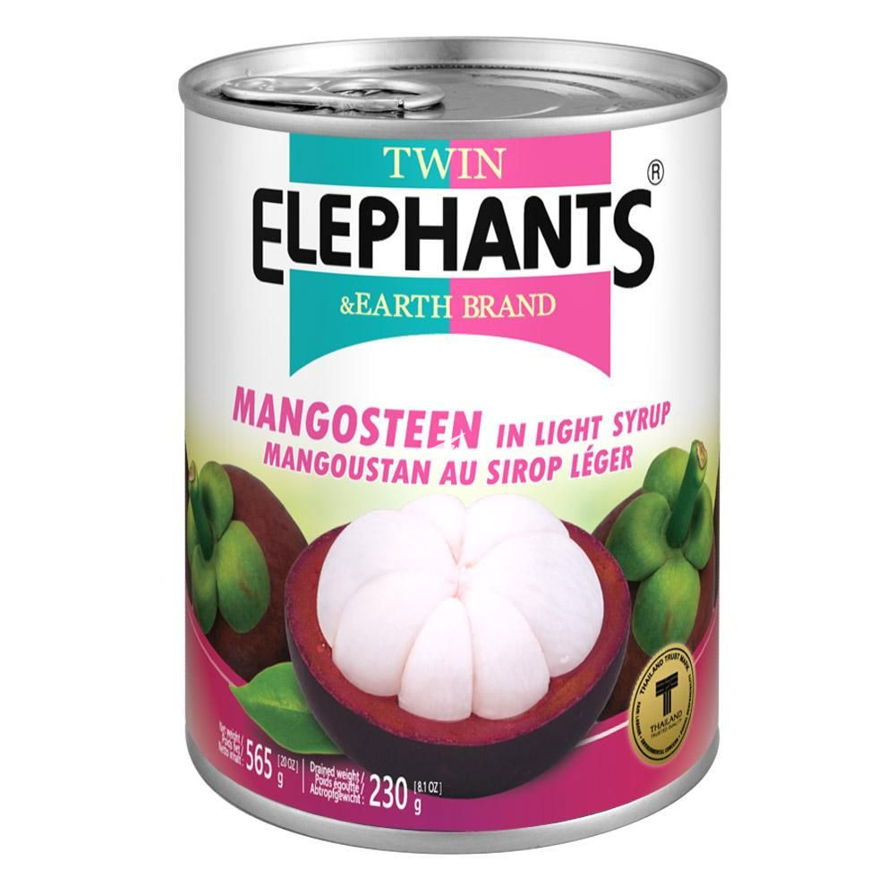 Mangosteen In Light Syrup ELEPHANTS