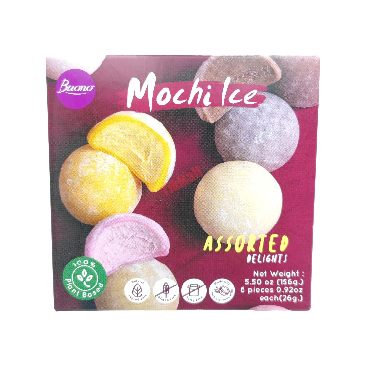 BUONO Mochi Ice Dessert-Assorted