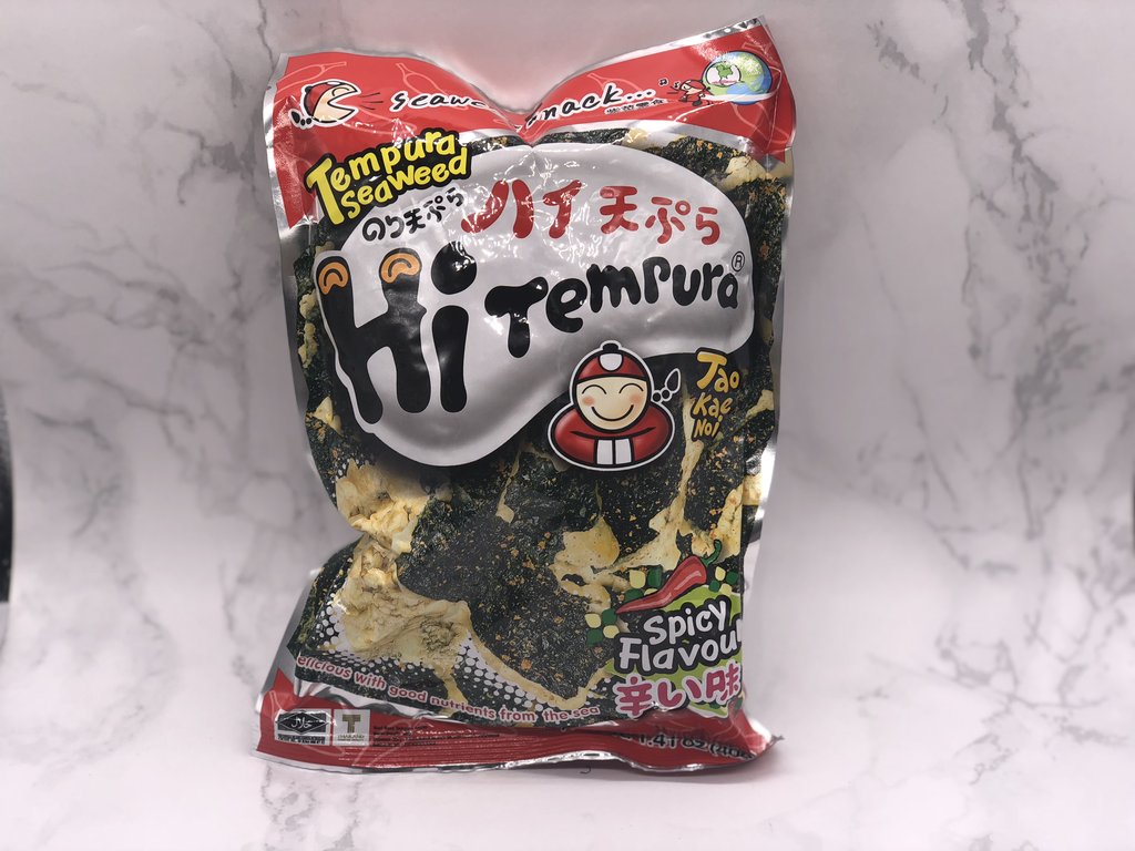 Taokaenoi Brand Hi Tempura-spicy Crispy Seaweed