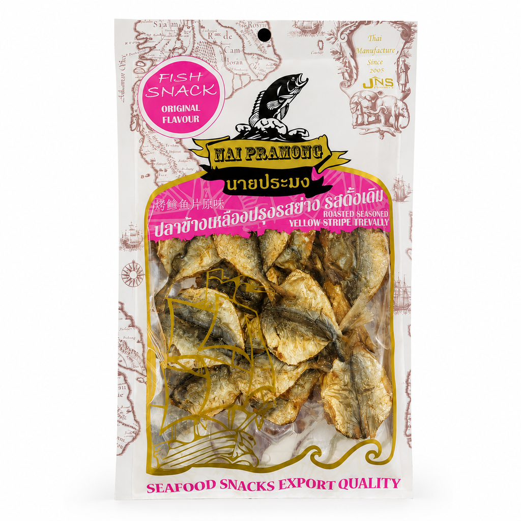 Nai Pramong烤鯵鱼片原味40g