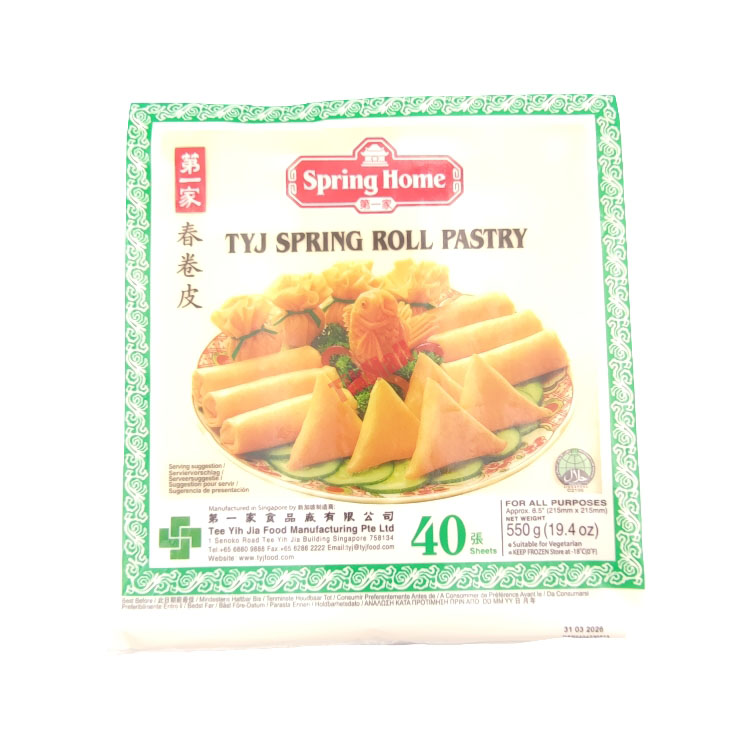 TYJ 8.5 inch Spring Roll Pastry 40sheet