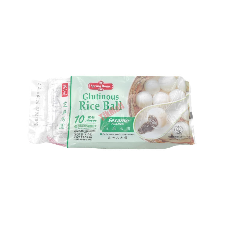 Spring Home Glutinous Rice Ball (Sesame Filling) 10 Pieces 200g