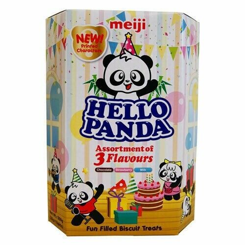 Meiji Hello Panda Biscuits With Assorted Flav 260g