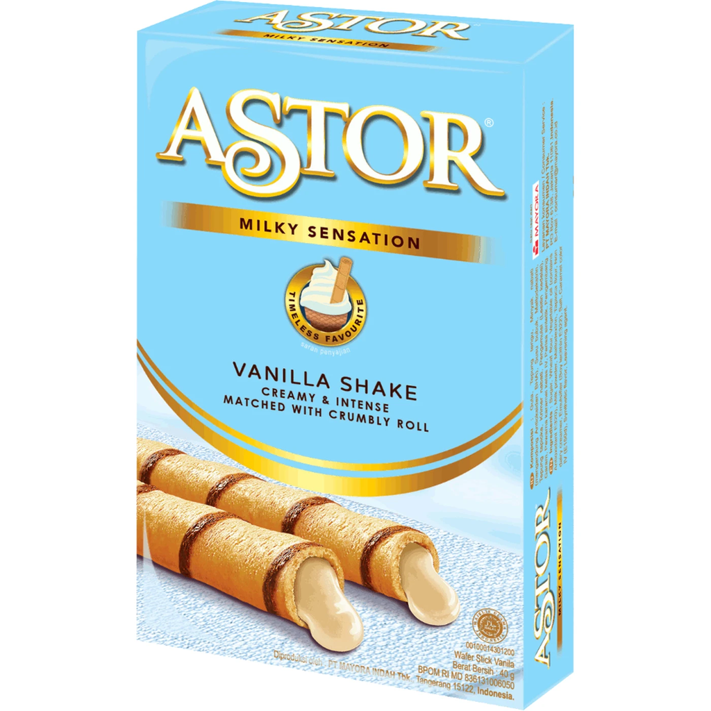 ASTOR Vanilla Shake Creamy＆intense Matched With Crumbly Roll