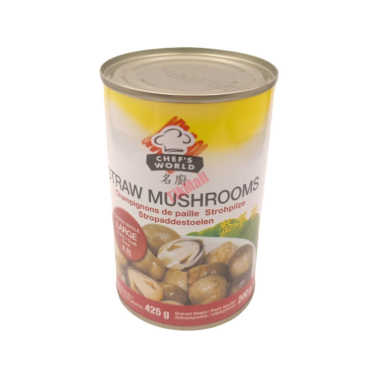 Chef's world Straw Mushroom 425g