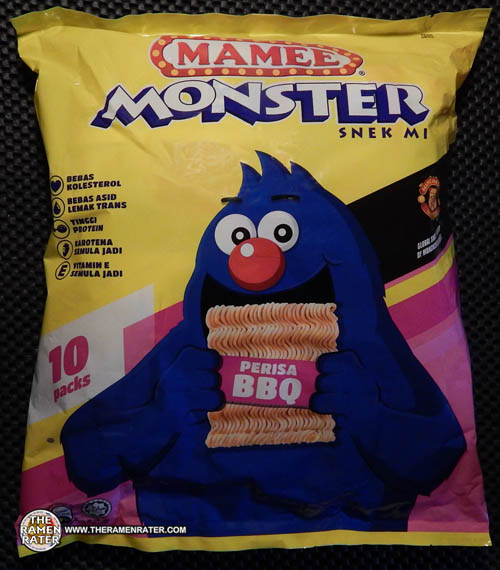 Mamee Monster Noodles Snack-BBQ Flav