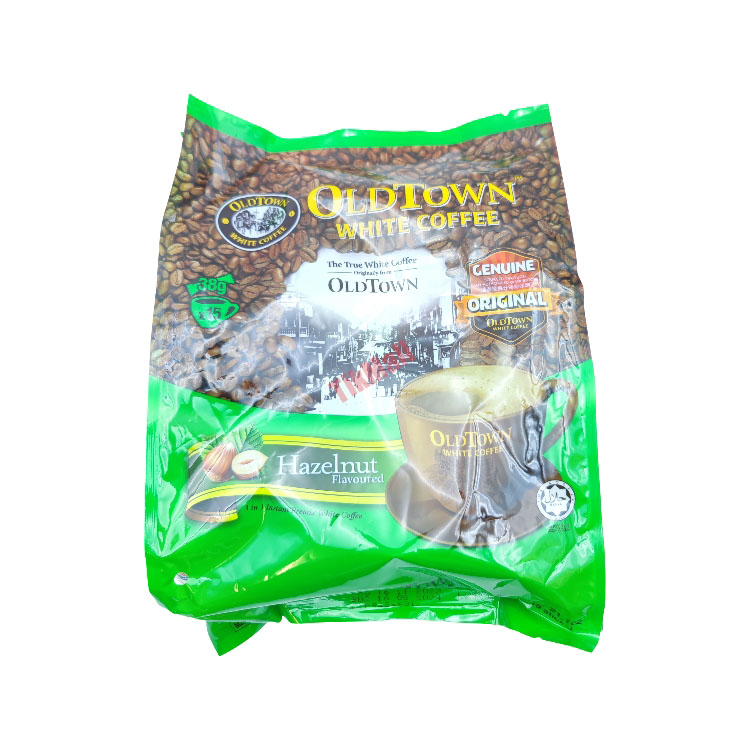 Old Town White Coffee Hazelnut Flav 570g