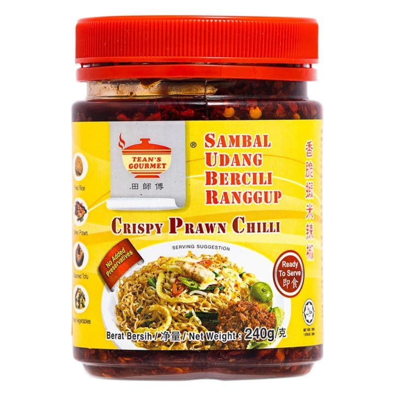 Tean's Gourmet Crispy Prawn Chilli 240g (Ready to Eat)