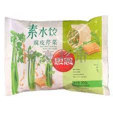 腐皮芹菜水饺500g