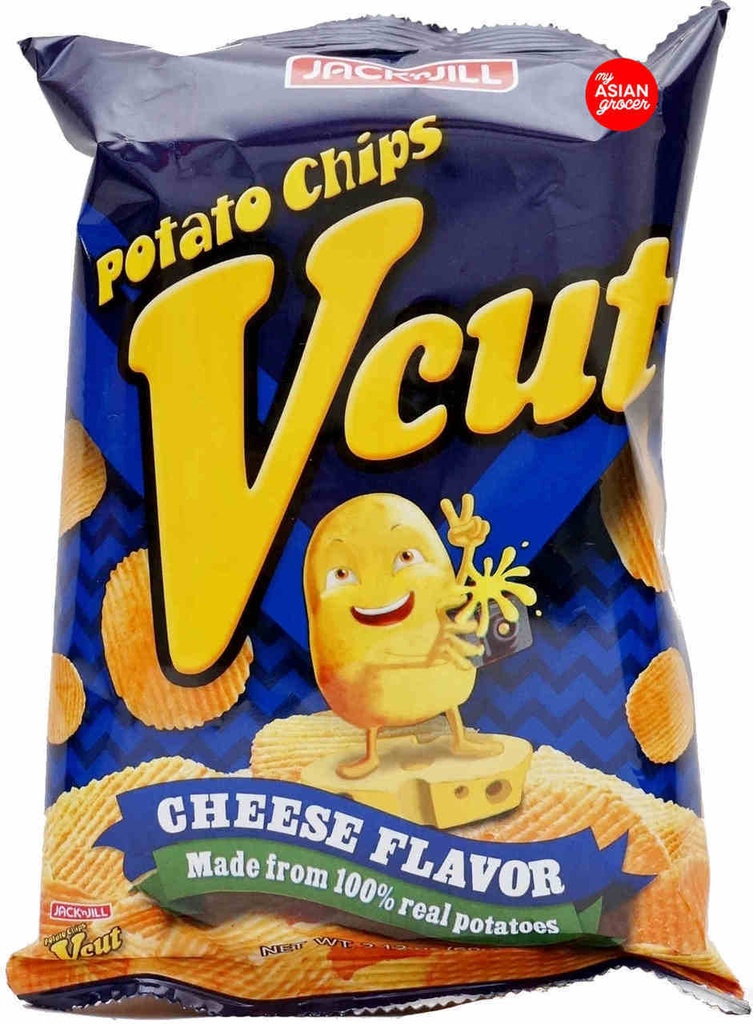 Vcut cheese flav potato chips