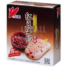 red bean milk ice bar