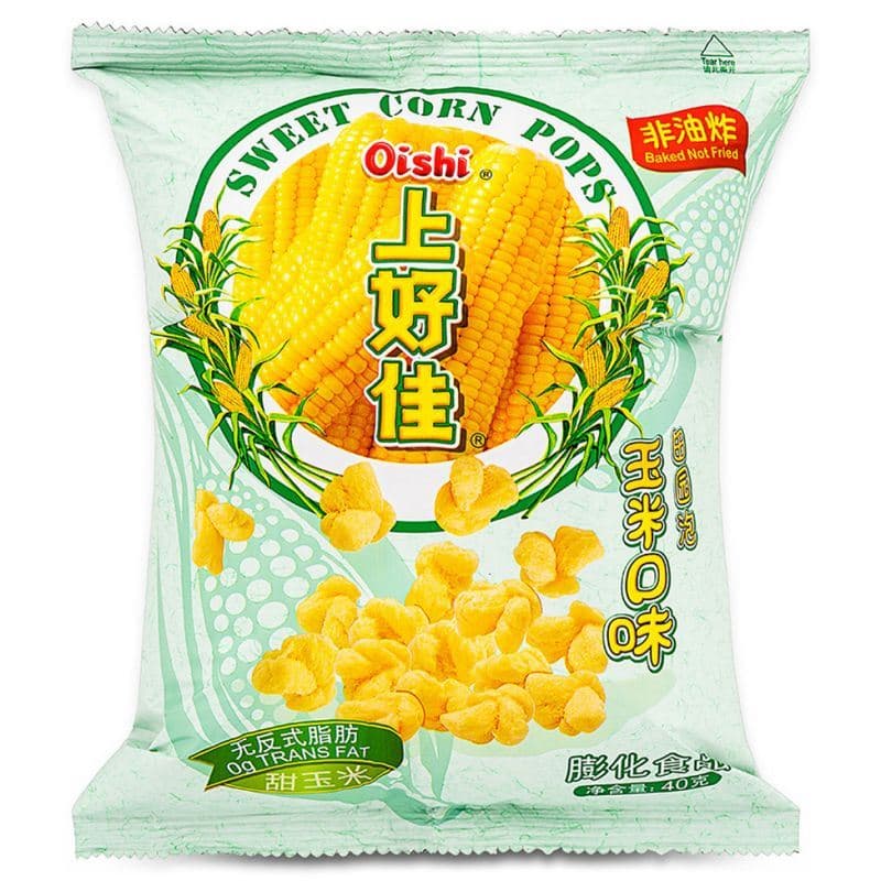 上好佳玉米味田园泡40G