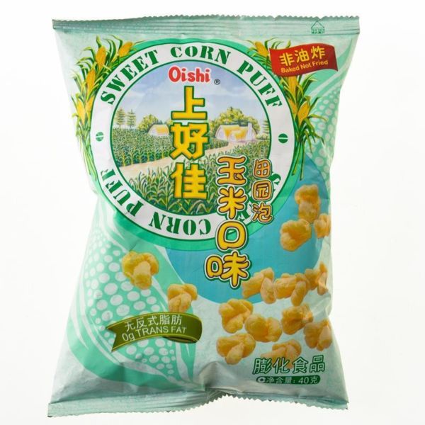 cos sweet corn puff oishi 40G