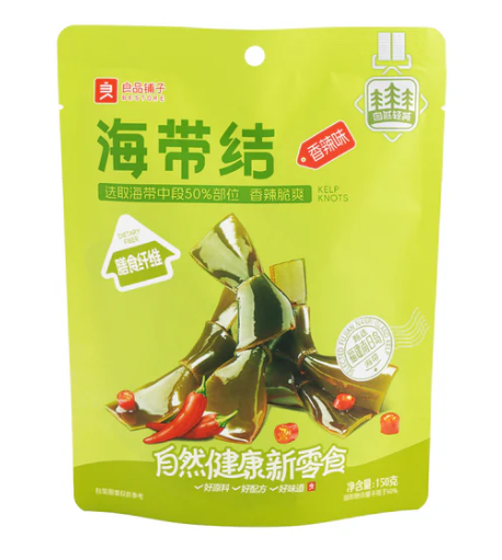 BS Kelp Knot-Spicy 150g