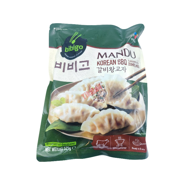 Bibigo Original Dumplings Korean BBQ Flavored 525g