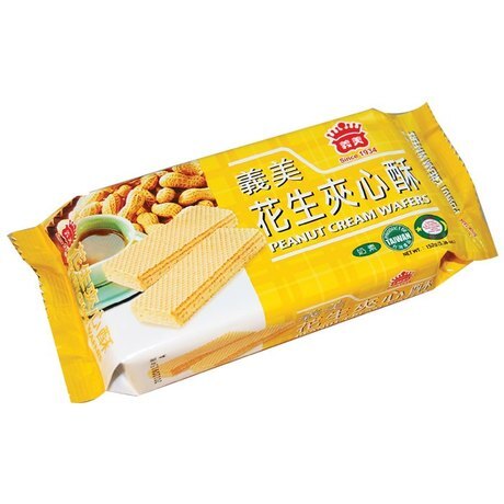 peanut cream wafers