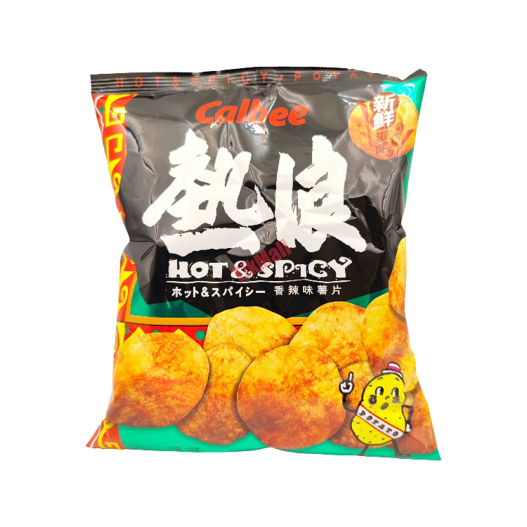 CALBEE Hot&Spicy Potato Chips 50g