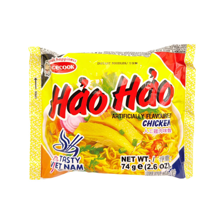 HAOHAO Chicken Flav Noodle 74g