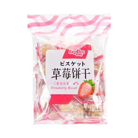 soya milk biscuit（strawberry flav）