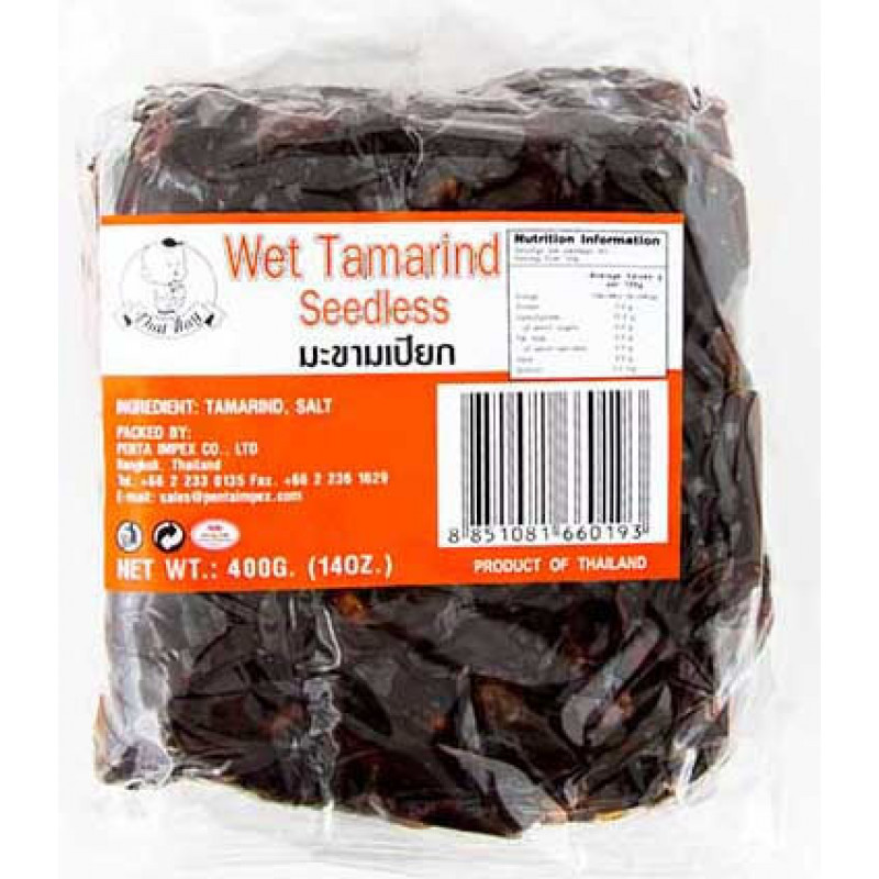 Thai boy wet tamarind seedless 400g