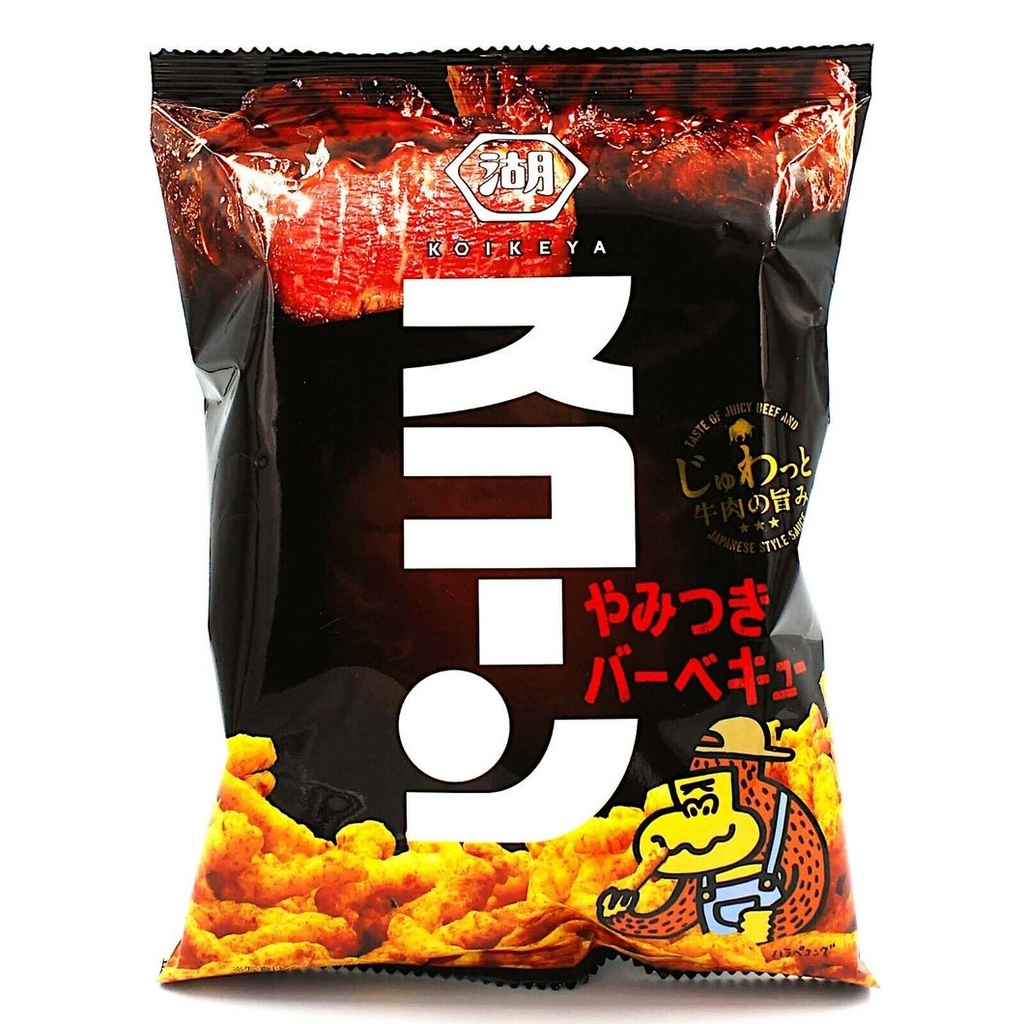 koikeya corn snack BBQ
