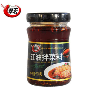 翠宏红油拌菜料200g